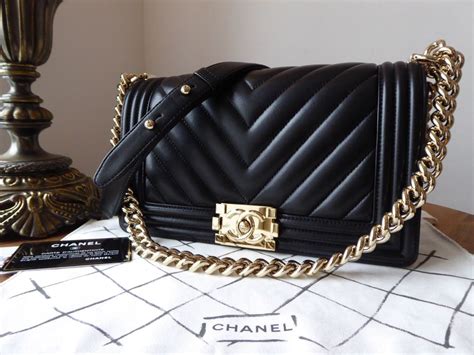 chanel boy chevron gold hardware|Chanel bag review.